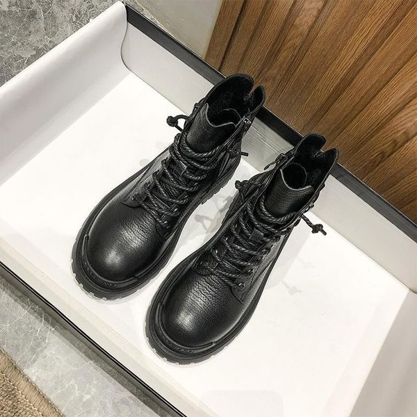 boots autumn 2021 british style thick bottom fashion ins short women's korean single, Black
boots autumn 2021 british style thick bottom fashion ins short women's korean single, Black