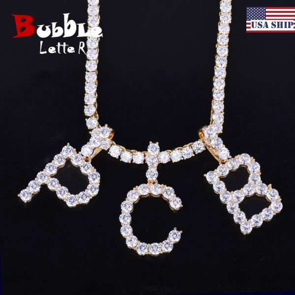 zircon letters necklaces & pendant for men/women gold color fashion hip hop jewelry with 4mm tennis chain, Silver
zircon letters necklaces & pendant for men/women gold color fashion hip hop jewelry with 4mm tennis chain, Silver