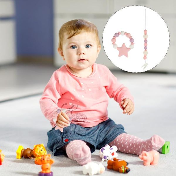 pacifiers# 1 set baby pacifier clip bracelet nipple clamp born teether chain
pacifiers# 1 set baby pacifier clip bracelet nipple clamp born teether chain