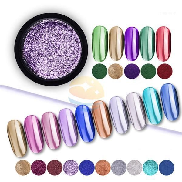 100pcs mirror nail powder glitter dust metallic colorful metal effect n0ail art uv gel polish chrome pigment powder1, Silver;gold
100pcs mirror nail powder glitter dust metallic colorful metal effect n0ail art uv gel polish chrome pigment powder1, Silver;gold