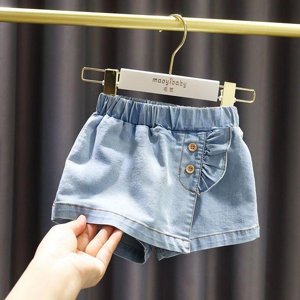 jeans girls denim shorts 2021 children's breathable kids fake skirt casual fashion pants, Blue
jeans girls denim shorts 2021 children's breathable kids fake skirt casual fashion pants, Blue