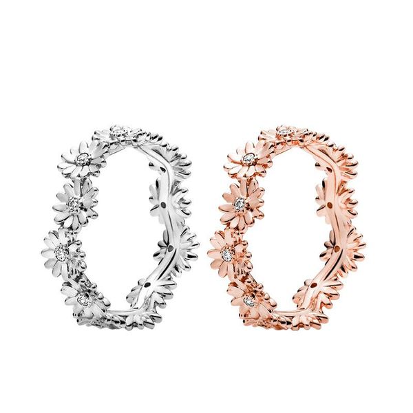 cluster rings fashion 925 sterling silver sparkling daisy flower crown finger ring for women girl original brand jewelry fine gift, Golden;silver
cluster rings fashion 925 sterling silver sparkling daisy flower crown finger ring for women girl original brand jewelry fine gift, Golden;silver