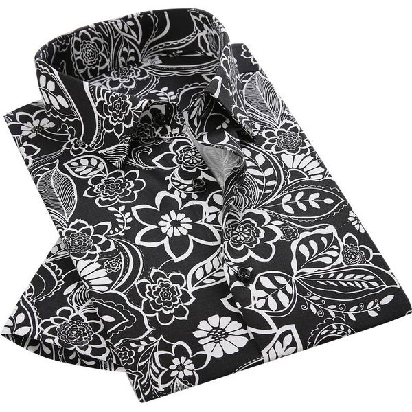 fashion printed causal shirts for men short sleeve high-quality cotton camisa masculina slim fit brand clothing men's casual, White;black
fashion printed causal shirts for men short sleeve high-quality cotton camisa masculina slim fit brand clothing men's casual, White;black