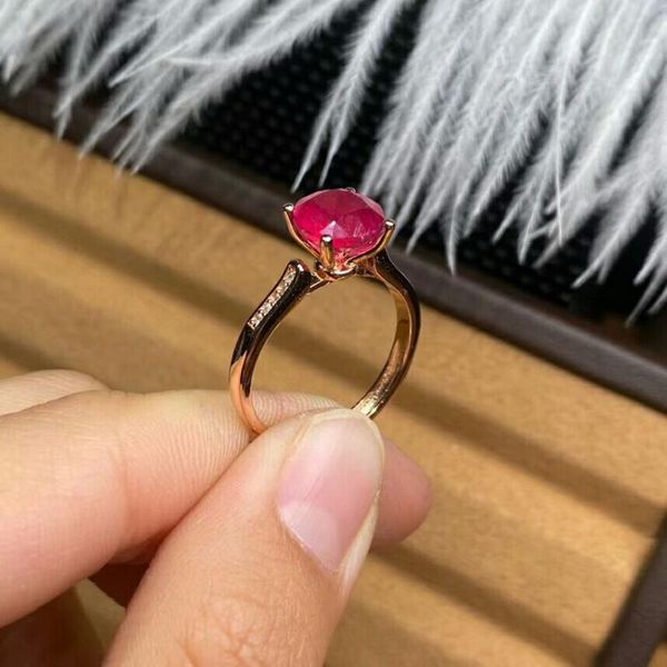 cluster rings mdina natural ruby gemstone 18k gold plated fashion simple ring for women real 925 sterling silver fine party jewelry, Golden;silver
cluster rings mdina natural ruby gemstone 18k gold plated fashion simple ring for women real 925 sterling silver fine party jewelry, Golden;silver