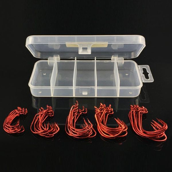pieces set red black worm hook high carbon steel fishing for texas rig soft bait 2# 1# 1/0# 2/0# 3/0# hooks
pieces set red black worm hook high carbon steel fishing for texas rig soft bait 2# 1# 1/0# 2/0# 3/0# hooks