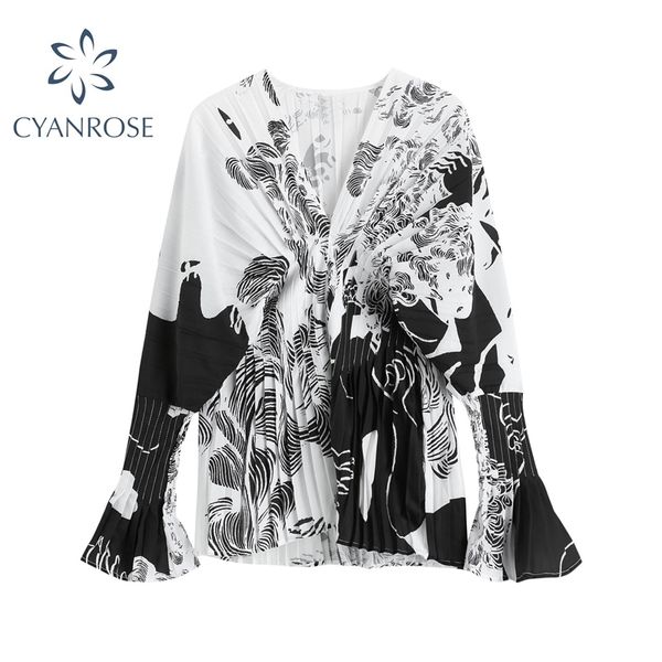 autumn women blouse vintage printed women shirts pleated long sleeve v neck white shirt ladies fashion streetwear blouses 210417
autumn women blouse vintage printed women shirts pleated long sleeve v neck white shirt ladies fashion streetwear blouses 210417