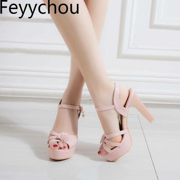 women sandals super high heel pearl buckle peep toe platform pu ankle strap 2021 summer fashion casual party big size 34-43, Black
women sandals super high heel pearl buckle peep toe platform pu ankle strap 2021 summer fashion casual party big size 34-43, Black