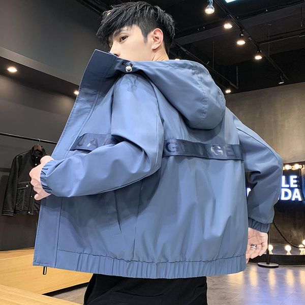 men's jackets large size m-4xl hooded jacket 2021 autumn solid youth slim fit casual coats streetwear spring windbreaker clothing, Black;brown
men's jackets large size m-4xl hooded jacket 2021 autumn solid youth slim fit casual coats streetwear spring windbreaker clothing, Black;brown