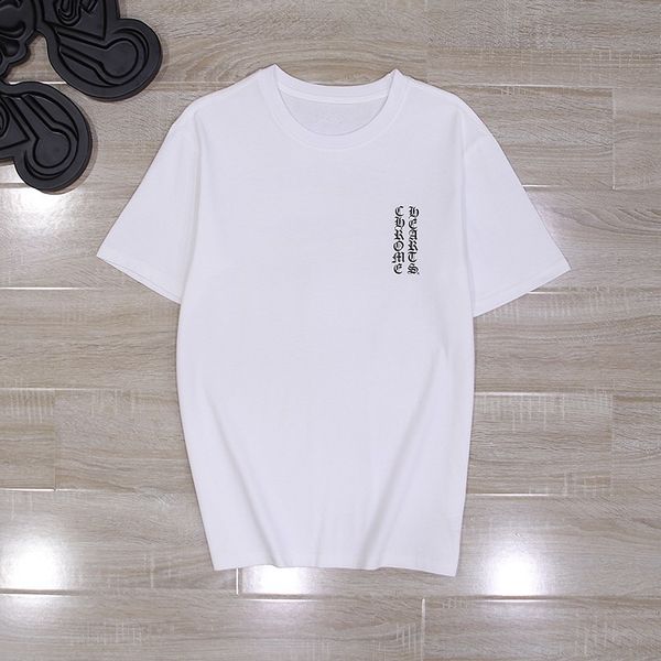 ch fashion brand crosin horseshoe sanskrit street hip hop style men's and women's slim round neck short sleeve, White;black
ch fashion brand crosin horseshoe sanskrit street hip hop style men's and women's slim round neck short sleeve, White;black