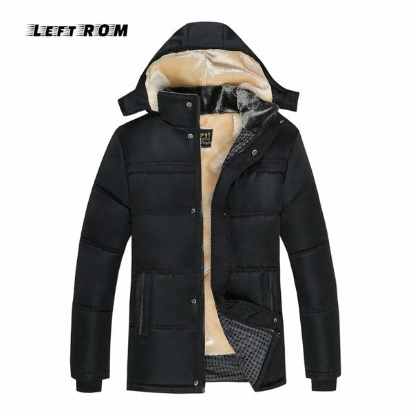 down & autumn winter men's long parkas warm casual coat medium-long waterproof thickening hat jacket parka men, Black
down & autumn winter men's long parkas warm casual coat medium-long waterproof thickening hat jacket parka men, Black