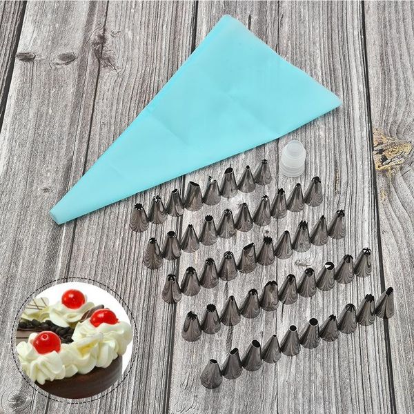 baking & pastry tools 26pcs silicone bag diy icing piping reusable cream bags nozzle set cake decorating tool kitchen
baking & pastry tools 26pcs silicone bag diy icing piping reusable cream bags nozzle set cake decorating tool kitchen