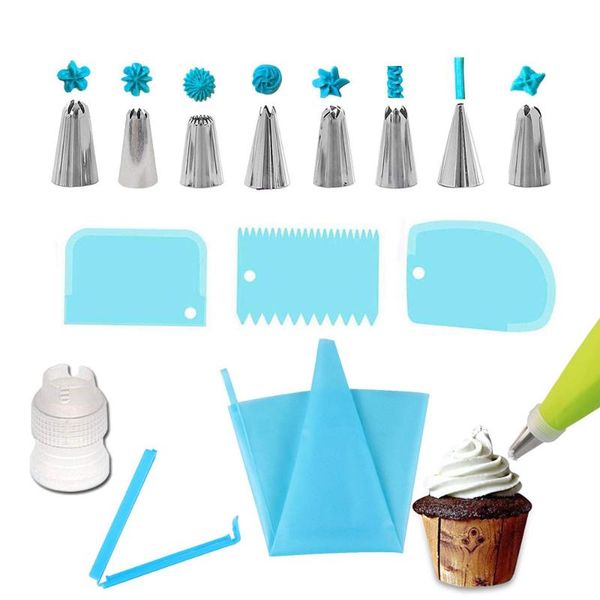 baking & pastry tools 14 pcs decorating supplies kit cake cupcake icing russian piping tips nizzles for desserts accessories
baking & pastry tools 14 pcs decorating supplies kit cake cupcake icing russian piping tips nizzles for desserts accessories