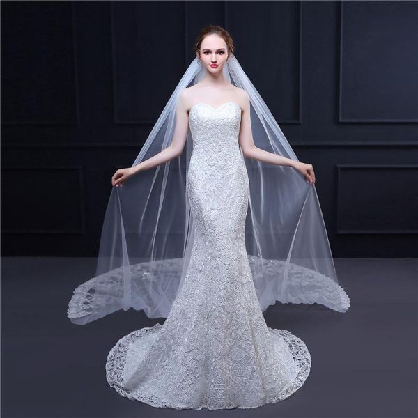 bridal veils 2021 real pos ivory wedding veil 3m long comb lace luxury cathedral appliques accessories veu de noiva, Black
bridal veils 2021 real pos ivory wedding veil 3m long comb lace luxury cathedral appliques accessories veu de noiva, Black