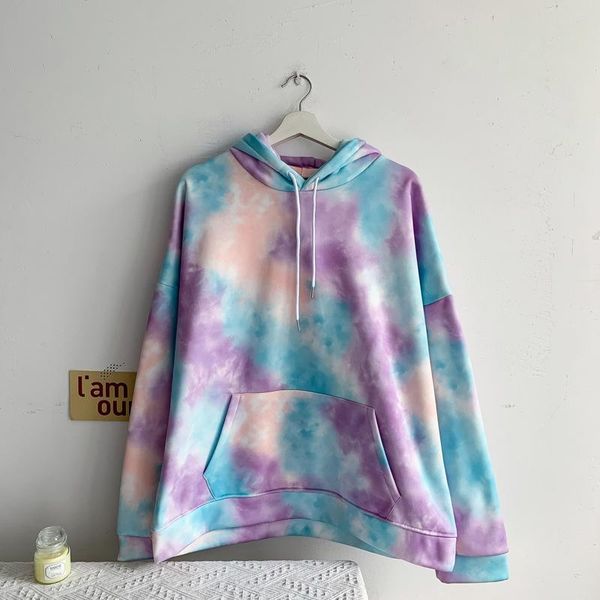 women's hoodies & sweatshirts korean fashion tie dye hoodie for teen girls vintage long sleeve women sweetshirts streetwear loose casua, Black
women's hoodies & sweatshirts korean fashion tie dye hoodie for teen girls vintage long sleeve women sweetshirts streetwear loose casua, Black