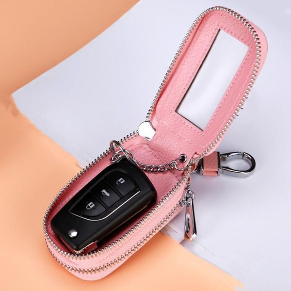 keychains double zipper key bag cover case men women leather multifunctional waistband large-capacity remote control keychain cowhide, Silver
keychains double zipper key bag cover case men women leather multifunctional waistband large-capacity remote control keychain cowhide, Silver