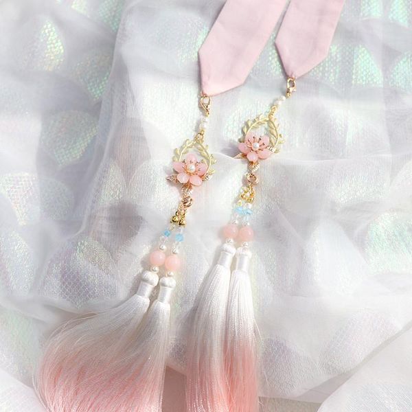 party masks gradual tassel hanfu hair bnad with antique style super fairy headdress ornament purse pendant streamer rope
party masks gradual tassel hanfu hair bnad with antique style super fairy headdress ornament purse pendant streamer rope