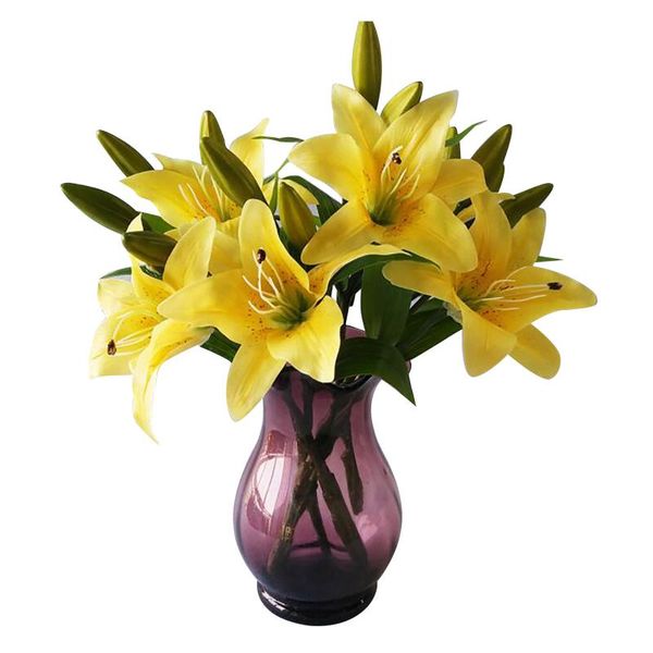 decorative flowers & wreaths simulation lily flower artificial outdoor festival fake decoration green shrubs garden porch home ornaments
decorative flowers & wreaths simulation lily flower artificial outdoor festival fake decoration green shrubs garden porch home ornaments