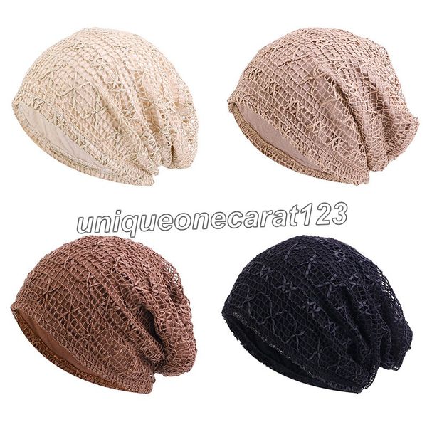 solid color lace hollow out grid beanies muslim double layer baggy bonnet women elastic chemo loss hair hats skullies cap, Blue;gray
solid color lace hollow out grid beanies muslim double layer baggy bonnet women elastic chemo loss hair hats skullies cap, Blue;gray