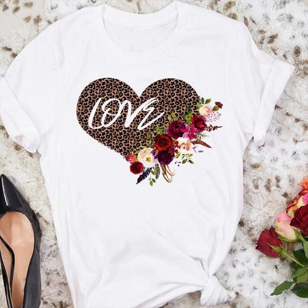 and women cartoon flower men short sleeve leopard summer female tshirts fashion clothes graphic t lady print tee, White;black
and women cartoon flower men short sleeve leopard summer female tshirts fashion clothes graphic t lady print tee, White;black