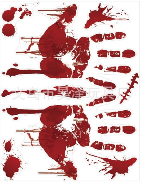 wall stickers 1pc horror halloween sticker props bloody zombie hand scary theme full of blood handprints for car home decoration
wall stickers 1pc horror halloween sticker props bloody zombie hand scary theme full of blood handprints for car home decoration