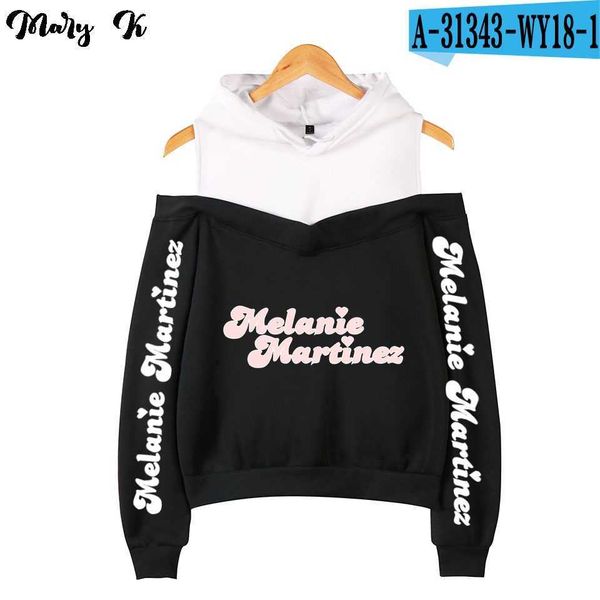 women's hooded sweatshirt, blouse, off shoulder, simple and beautiful, new k-12, Black
women's hooded sweatshirt, blouse, off shoulder, simple and beautiful, new k-12, Black
