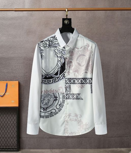 2021 new fashion floral men shirts plus size flower print casual camisas masculina black white red blue male turn-down collar shirt blouse, White;black
2021 new fashion floral men shirts plus size flower print casual camisas masculina black white red blue male turn-down collar shirt blouse, White;black
