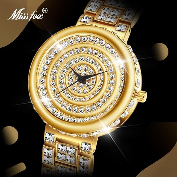 wristwatches missfox designer wristwatch 2021 luxury big diamond unique men watches stainless steel plant gold bracelet waterproof clock gif, Slivery;brown
wristwatches missfox designer wristwatch 2021 luxury big diamond unique men watches stainless steel plant gold bracelet waterproof clock gif, Slivery;brown