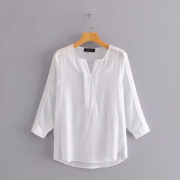 women white shirt oversized blouse summer fashion female loose pullover shirt 210602
women white shirt oversized blouse summer fashion female loose pullover shirt 210602