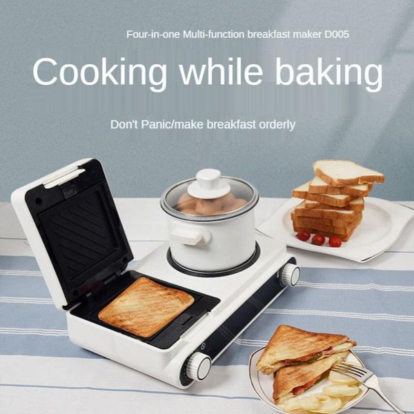 multifunctional four-in-one breakfast machine, sandwich lazy light multi-purpose bread makers
multifunctional four-in-one breakfast machine, sandwich lazy light multi-purpose bread makers