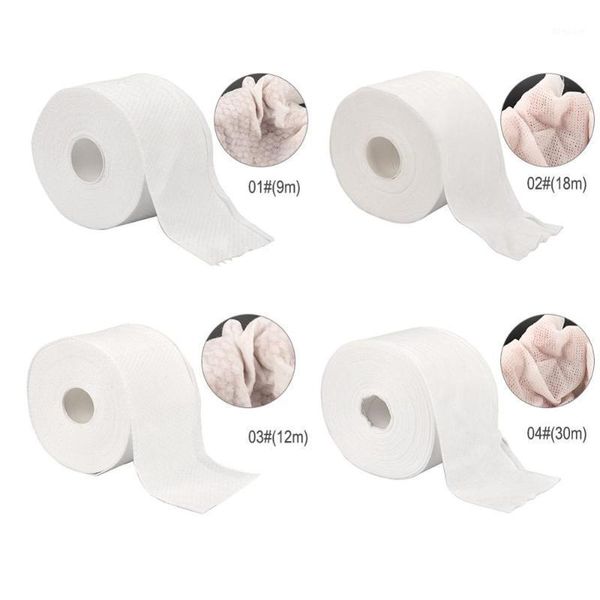 9/12/18/30m 1 roll white disposable face towel cotton facial tissue beauty break point non-woven fabric towels1
9/12/18/30m 1 roll white disposable face towel cotton facial tissue beauty break point non-woven fabric towels1