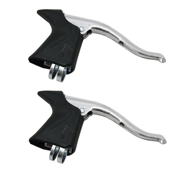 bike brakes 1 pair road drop bar double handle brake levers racing bicycle fixed gear dual-control handbrakes suitable for c & v
bike brakes 1 pair road drop bar double handle brake levers racing bicycle fixed gear dual-control handbrakes suitable for c & v