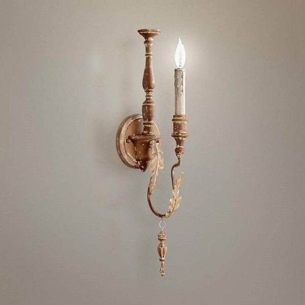 wall lamp french solid wood art single head baroque style aisle corridor living room background
wall lamp french solid wood art single head baroque style aisle corridor living room background