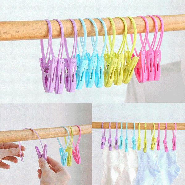 clothing & wardrobe storage 12pcs multicolor plastic clothes laundry pegs wind proof multifunctional towel clips random color
clothing & wardrobe storage 12pcs multicolor plastic clothes laundry pegs wind proof multifunctional towel clips random color