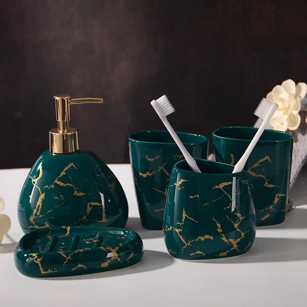 bath accessory set wshyufei ceramics bathroom lotion bottle mouthwash cup soap toothbrush holder lovers household articles
bath accessory set wshyufei ceramics bathroom lotion bottle mouthwash cup soap toothbrush holder lovers household articles