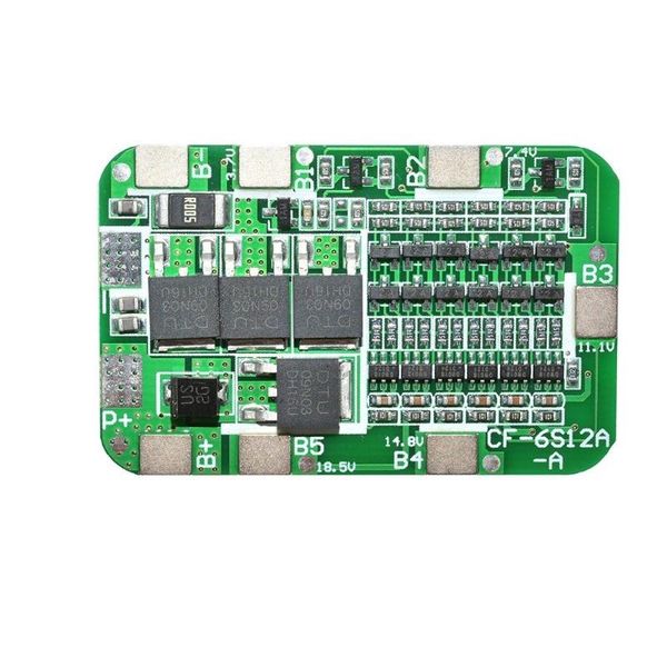 integrated circuits 6s 15a 24v pcb bms protection board for 6 pack 18650 li-ion lithium battery cell module
integrated circuits 6s 15a 24v pcb bms protection board for 6 pack 18650 li-ion lithium battery cell module
