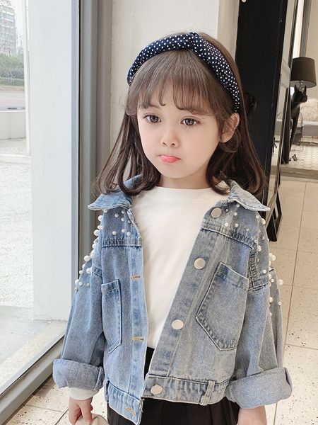 girls fashion pearl denim jacket kids jeans outerwear coats children cowboys jackets 2-10years girls coat 2 3 4 5 6 7 years, Blue;gray
girls fashion pearl denim jacket kids jeans outerwear coats children cowboys jackets 2-10years girls coat 2 3 4 5 6 7 years, Blue;gray