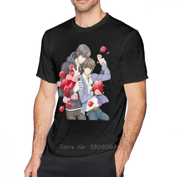 junjou romantica t shirt rosa t-shirt print summer men cotton tshirt hip hop tees harajuku streetwear men's t-shirts, White;black
junjou romantica t shirt rosa t-shirt print summer men cotton tshirt hip hop tees harajuku streetwear men's t-shirts, White;black