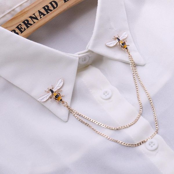 pins, brooches fashion tassel bee animal cross chain brooch women's shirt collar pins personality lapel pin buckle women accessories, Gray
pins, brooches fashion tassel bee animal cross chain brooch women's shirt collar pins personality lapel pin buckle women accessories, Gray