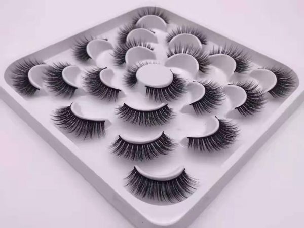 false eyelashes 10pairs 3d mink lashes natural dramatic volume fake makeup eyelash extension silk
false eyelashes 10pairs 3d mink lashes natural dramatic volume fake makeup eyelash extension silk