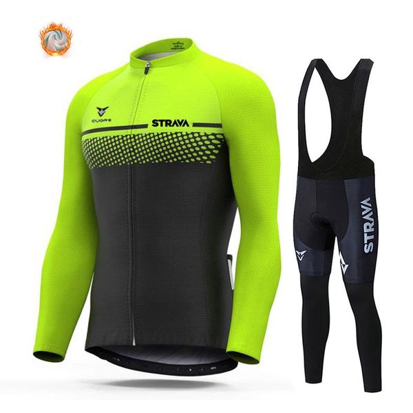 racing sets 2021 strava winter thermal fleece cycling jersey set bike suit mountian bicycle clothing ropa ciclismo, Black;blue
racing sets 2021 strava winter thermal fleece cycling jersey set bike suit mountian bicycle clothing ropa ciclismo, Black;blue