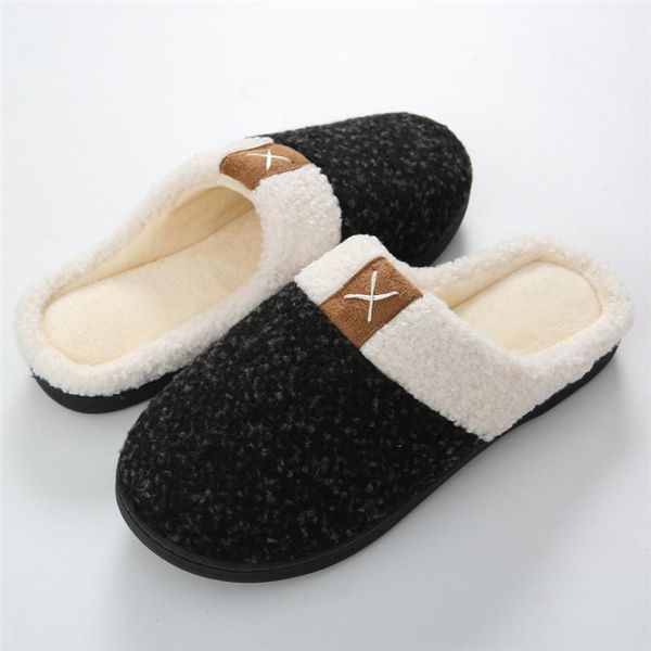 slippers plus velvet cotton shoes women's winter slip-on anti-skid sole indoor snow solid color women 20, Black
slippers plus velvet cotton shoes women's winter slip-on anti-skid sole indoor snow solid color women 20, Black