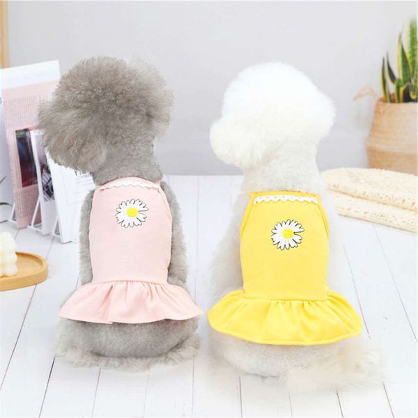 spring and summer daisy suspender skirt pet dog clothes cotton breathable teddy beaumey bear
spring and summer daisy suspender skirt pet dog clothes cotton breathable teddy beaumey bear