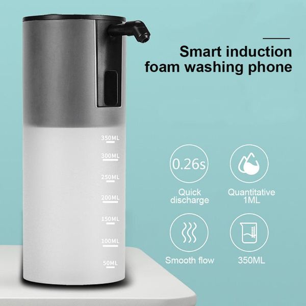 liquid soap dispenser 350ml foam electric automatic washing hand machine infrared sensor sanitizer for kitchen bathroom
liquid soap dispenser 350ml foam electric automatic washing hand machine infrared sensor sanitizer for kitchen bathroom