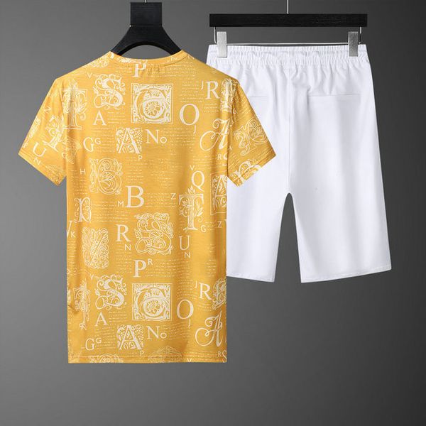 2021 fashion casual suit summer short sleeve shorts ice silk sports two-piece set logo handsome men's wear m-3xl#25, White;black
2021 fashion casual suit summer short sleeve shorts ice silk sports two-piece set logo handsome men's wear m-3xl#25, White;black
