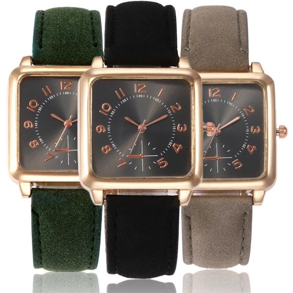 wristwatches women's square quartz wristwatch bracelet ladies stainless dial leather strap all match watch clock fashion dress women wa, Slivery;brown
wristwatches women's square quartz wristwatch bracelet ladies stainless dial leather strap all match watch clock fashion dress women wa, Slivery;brown
