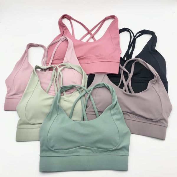 gym clothing fitness sports bra for women push up shockproof cross yoga running training workout femme padded underwear crop sexy, White;black
gym clothing fitness sports bra for women push up shockproof cross yoga running training workout femme padded underwear crop sexy, White;black