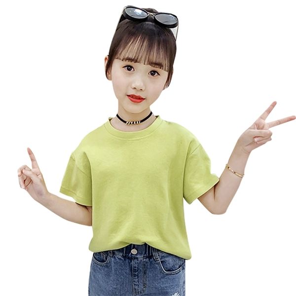 child t-shirts solid color tshirt girl summer t-shirt casual style kids clothing 6 8 10 12 14 210527, Blue
child t-shirts solid color tshirt girl summer t-shirt casual style kids clothing 6 8 10 12 14 210527, Blue
