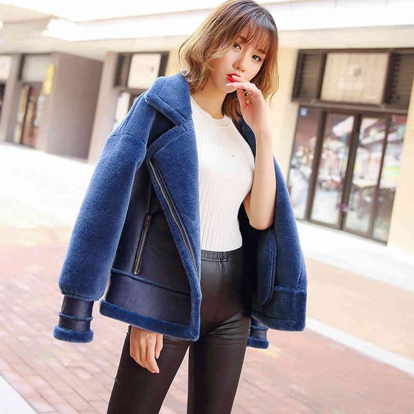 women's jackets winter coat short real lambs jacket women fashion superior quality natural fur shearling female motorcycle clothin, Black;brown
women's jackets winter coat short real lambs jacket women fashion superior quality natural fur shearling female motorcycle clothin, Black;brown