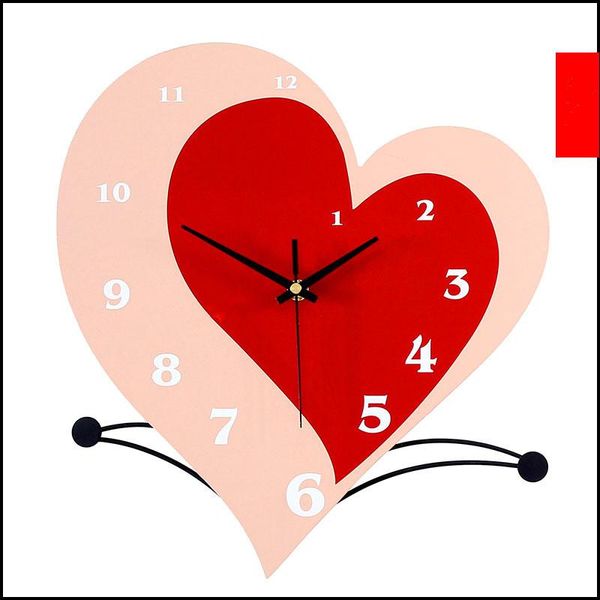 wall clocks creative heart-shaped mute art clock decoration living room bedroom and other indoor love
wall clocks creative heart-shaped mute art clock decoration living room bedroom and other indoor love