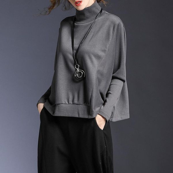 women's hoodies & sweatshirts loose batwing sleeved solid women autumn winter 2021 turtleneck casual all match female pulls, Black
women's hoodies & sweatshirts loose batwing sleeved solid women autumn winter 2021 turtleneck casual all match female pulls, Black